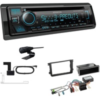 Kenwood CD-Receiver Radio DAB+ Bluetooth für Volkswagen VW Polo 6R mit Canbus