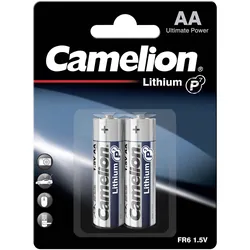 Camelion AA Lithium Batterie FR6-BP2 (2er Blister)