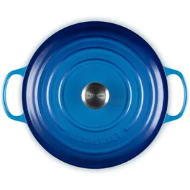 Le Creuset Signature Gourmet-Bräter 30 cm azur