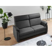 Home affaire 2-Sitzer Turin auch mit Easy care-Bezug: leicht mit Wasser zu reinigen, mit hochwertigem Federkern, hoher Rücken bietet besonderen Komfort grau