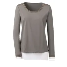 Witt Weiden Shirt in taupe | Gr.: 40