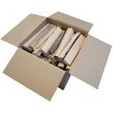 WOODOK Grillanzünder, 14 kg, Buche trockenes Anzündholz 20kg eco für Kamin braun