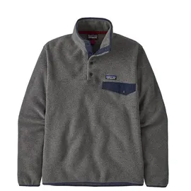 Patagonia Lightweight Synch Snap-T Fleecepullover Schwarz M