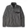 Patagonia Lightweight Synch Snap-T Fleecepullover Schwarz M
