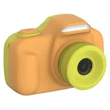 MYFIRST Camera 3, mit Schutzhülle Kinder Digitalkamera Gelb, k.A. opt. Zoom, 2 Zoll IPS