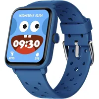 Smartwatch Kinderuhr ohne App und Handy, Fitness Tracker Uhr, Digitale Fitnessuhr mit Schrittzähler, 5ATM Wasserdicht, Schlafmonitor, Alarm - Blau