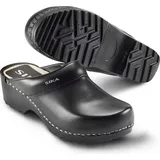 Sika Schuh Traditionell Clog Schwarz-39 - Schwarz - 39