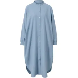 Tchibo - Flanell-Nachthemd - Damen - Gr. M - blau
