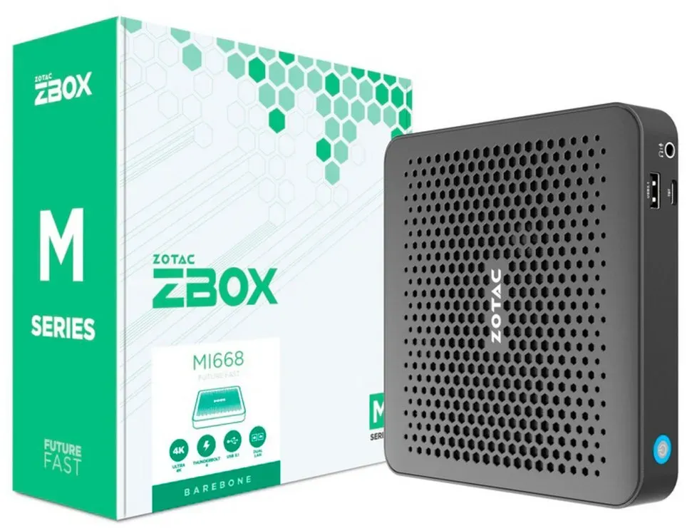 Zotac ZOTAC ZBOX edge MI668, Barebone, (ohne Barebone-PC schwarz