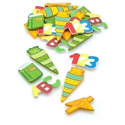 Streuteile "Schule", 2–5 cm, 24 Stück