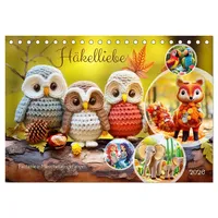 Calvendo Häkelliebe - Fantasie in Maschen einfangen (Tischkalender 2026
