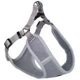 Nobby Mesh Reflect Hundegeschirr grau XXS