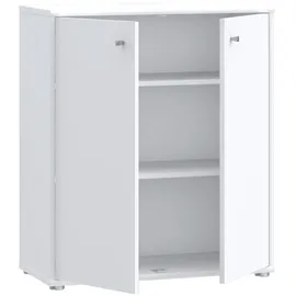Forte Kommode Tempra 2 - weiß,