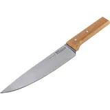Opinel Parallele No.118 Chefmesser 20 cm Braun/Silberfarben