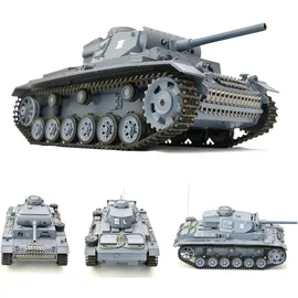 Heng Long Panzer Kampfwagen III inkl. Rauch und Sound RTR (ET471)