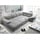 ed-lifestyle Wohnlandschaft Wayne U Sofa 3-teilig Holzwerkstoff/Nosag - Bettkasten uran 03 Dark Grey