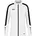 Polyesterjacke Damen weiß 42