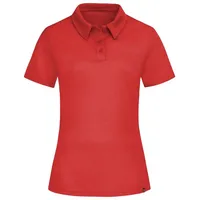 Tom Fyfe Poloshirt TOM FYFE Merino Poloshirt Damen Slim Fit Coral Red / 2XL 2XL