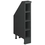 Vicco Dachschrägenschrank Rion 15 x 46 x 83,8 cm Anthrazit