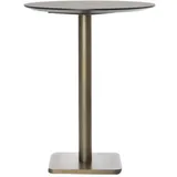 coco maison Bartisch 80 x 80 cm Marble Light Grey Gold