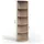 Vicco Ecki Eckregal 40 x 40 x 180 cm Braun