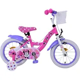 Volare Kinderfahrrad Disney Minnie 14 Zoll Kinderrad in Rosa