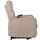 Mendler Fernsehsessel HWC-K62, Sessel Relaxsessel TV-Sessel, Liegefunktion Aufstehhilfe elektrisch, Metall Chenille - creme