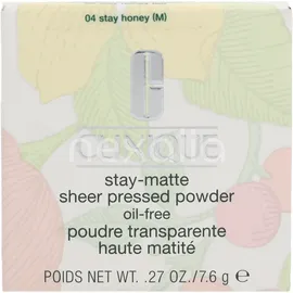 Clinique Stay-Matte Sheer Pressed Powder 04 stay honey