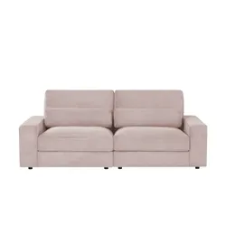 Big Sofa  Branna , rosa/pink , Maße (cm): B: 232 H: 88 T: 120
