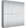 trendteam Garderoben-Set Mirror 10 Türen weiß