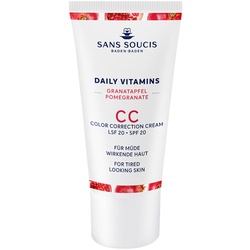SANS SOUCIS DAILY VITAMINS CC Color Correction Cream LSF 20 Anti-Müdigkeit 30 ml