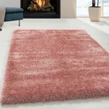 Teppiche Brilliant 4200 Hochflorteppich 80 x 150 cm rosa