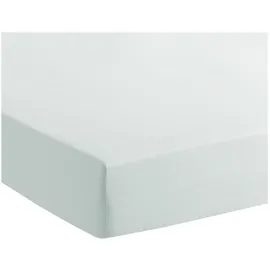 Traumschlaf Spannbettlaken Jersey-Elasthan 120 x 200 - 130 x 200 cm grau