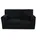FORTISLINE Kindersofa 83 x 43 x 47 cm Schaumstoff schwarz