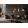 SalesFever Cocktailsessel Clam Polyester 76 x 78 x 76 cm Schwarz