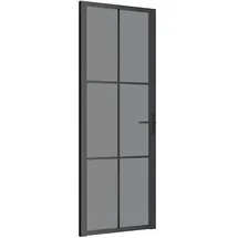 vidaXL Modernes Design rechts 76 x 201,5 cm schwarz