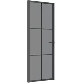 vidaXL Modernes Design rechts 76 x 201,5 cm schwarz