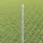 vidaXL Zaun mit Pfosten 0,8 x 25 m Silber/Stahl