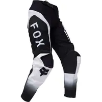 Fox 180 Lean Jugend Motocross Hose, schwarz-weiss, Größe XL