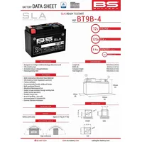 BS Battery YT9B-4 8,4 Ah