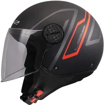 LS2 SPHERE LUX II MINIM Black/Red XL