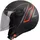 LS2 SPHERE LUX II MINIM Black/Red XL