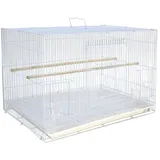 Nobleza B40401jyq Vogelkäfig 60x42x41 Cm - White - One Size