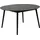 Hammel Furniture "Meza Designtisch mit Auszugsfunktion und 2 Einlegeplatten", grau (graphit, schwarz), B:135cm H:73,5cm T:135cm, Tischplatte: Graphit nanobehandeltes Fenix-Laminat (schwarzer Rand), Gestell: Schwarz gebeizt Esche (Massivholz), Mit