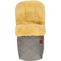 Kaiser Baby Lammfellfußsack Natura grey melange