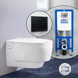 Geberit AquaClean Mera Classic Komplett-SET Dusch-WC mit neeos Vorwandelement,, 146200111+16601BM#SET, Classic