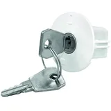 PROTEC.class Steckdosenschloss PSDSW Weiß