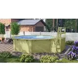 Karibu Woodfeeling Gmbh Karibu Pool X2 KDI Innenhülle Blau