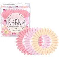 invisibobble Dreamin' I Original Retro Haargummis 3 Spirale Haargummis in rosa, lila und gelb für Mädchen, Frauen I entworfen im Herzen von München