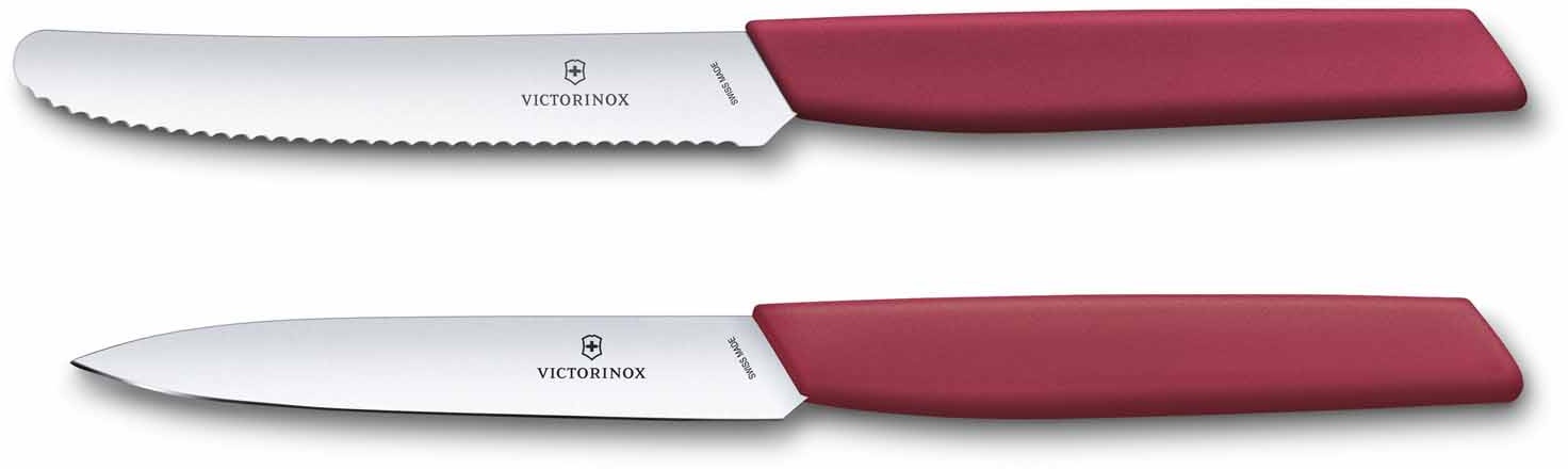 Victorinox Swiss Modern Gemüsemesser-Set, 2-teilig Berry